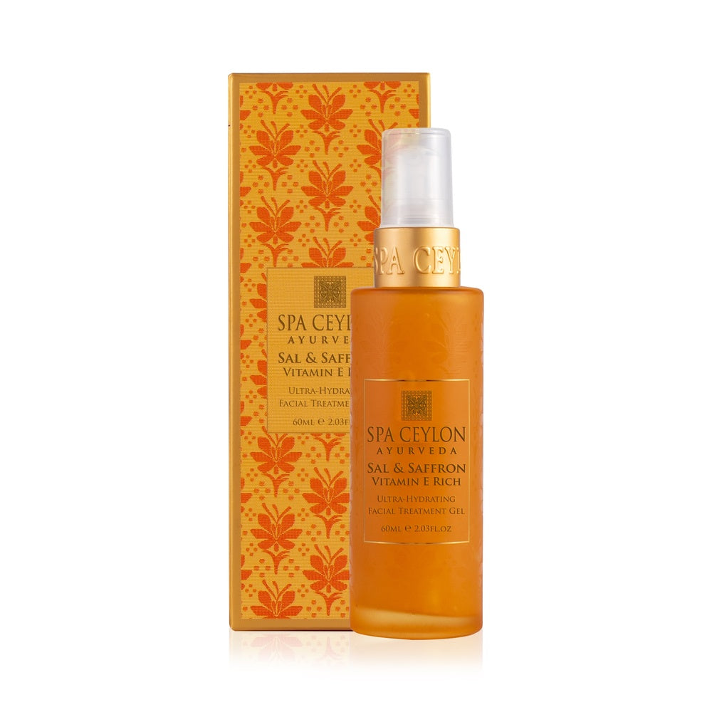 SAL & SAFFRON - gelinė veido kaukė su vitaminu E, 60 ml