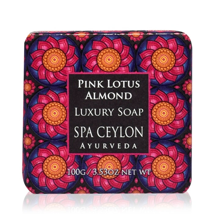 PINK LOTUS & ALMOND – augalinis muilas, 100 g
