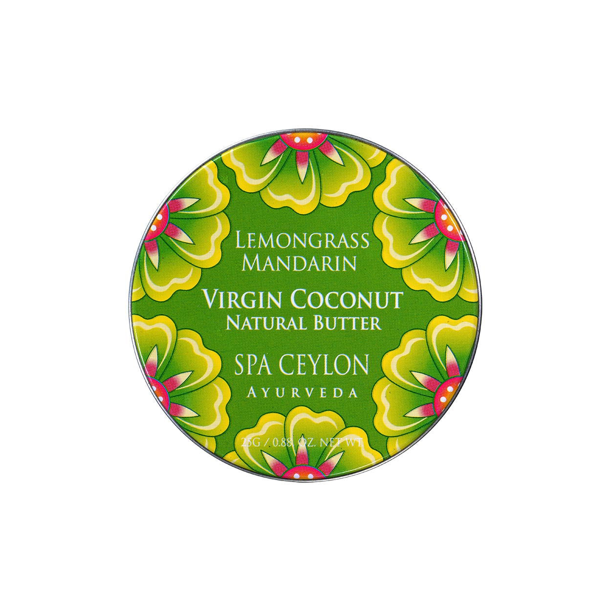 LEMONGRASS MANDARIN – universalus natūralus kokosų sviestas, 25 g