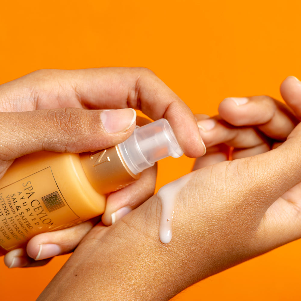 SAL & SAFFRON - naktinis veido serumas su vitaminu E, 50 ml