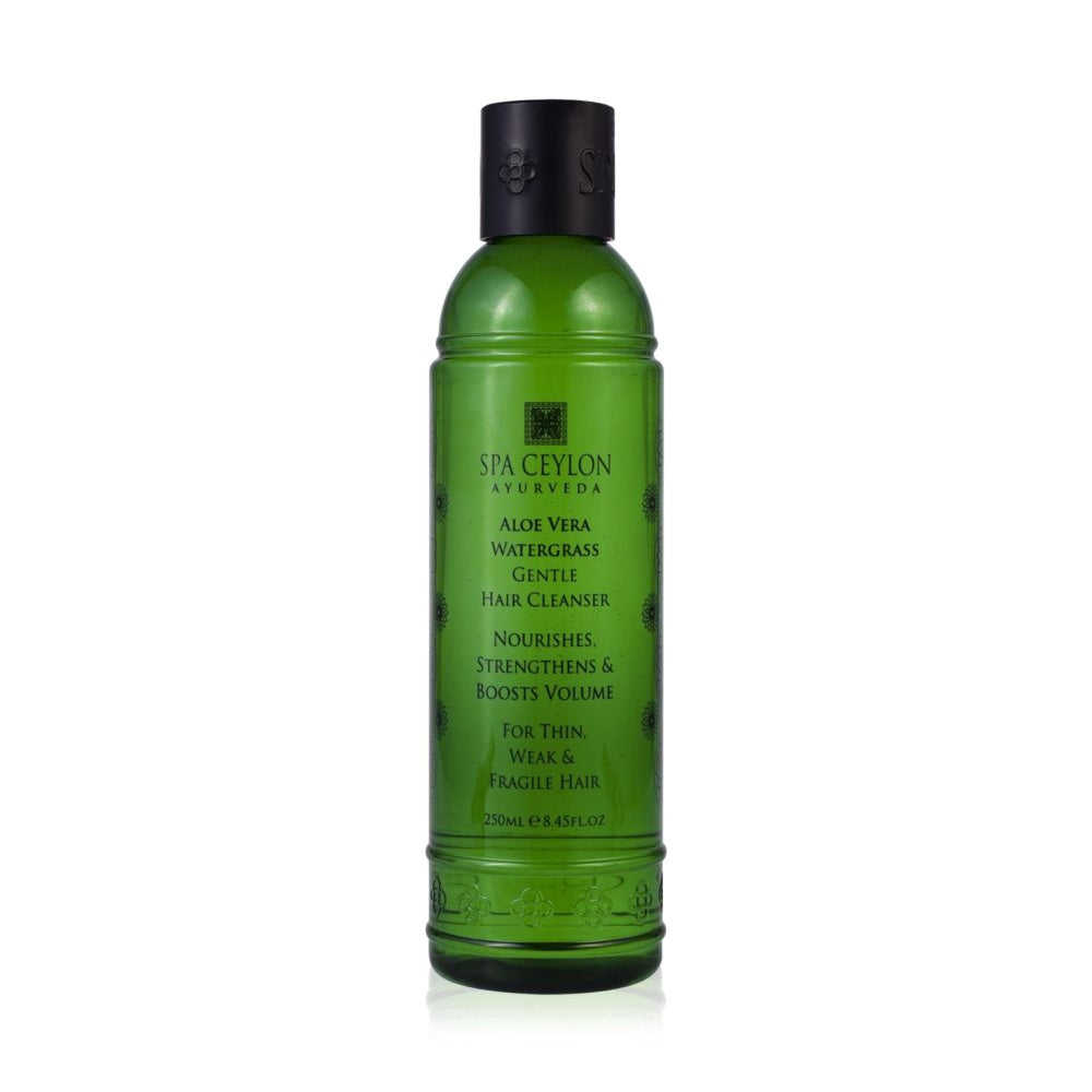 ALOE VERA WATERGRASS - apimties suteikiantis šampūnas ploniems plaukams, 250 ml