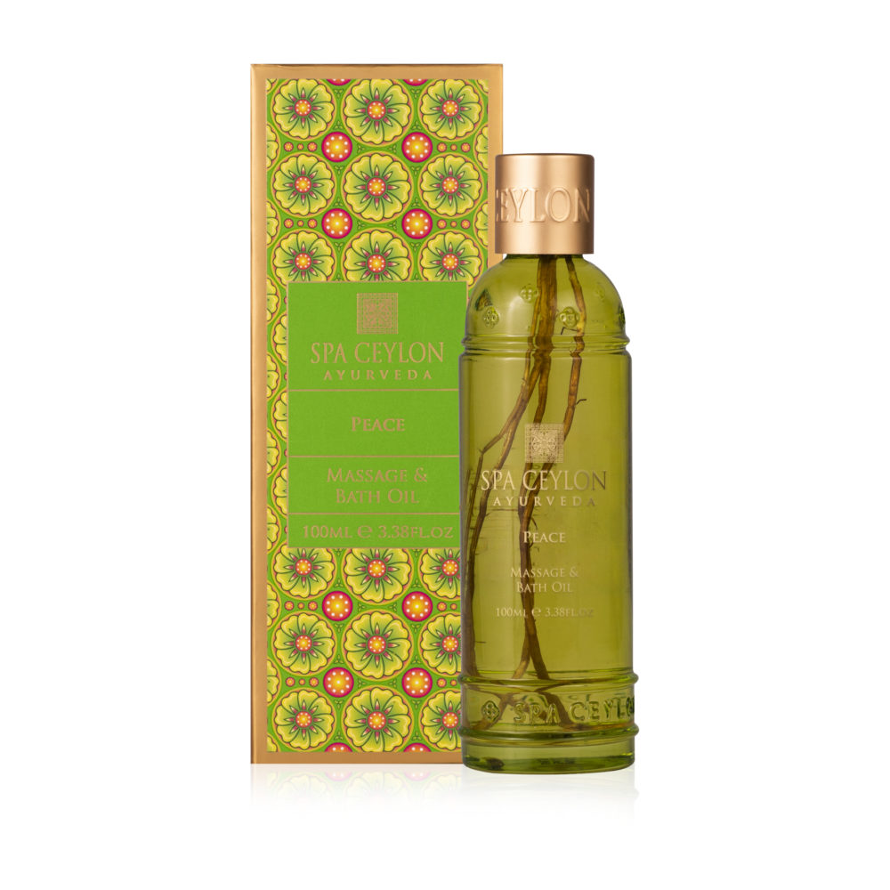 PEACE - harmonizuojantis vonios, masažo ir kūno aliejus, 100 ml