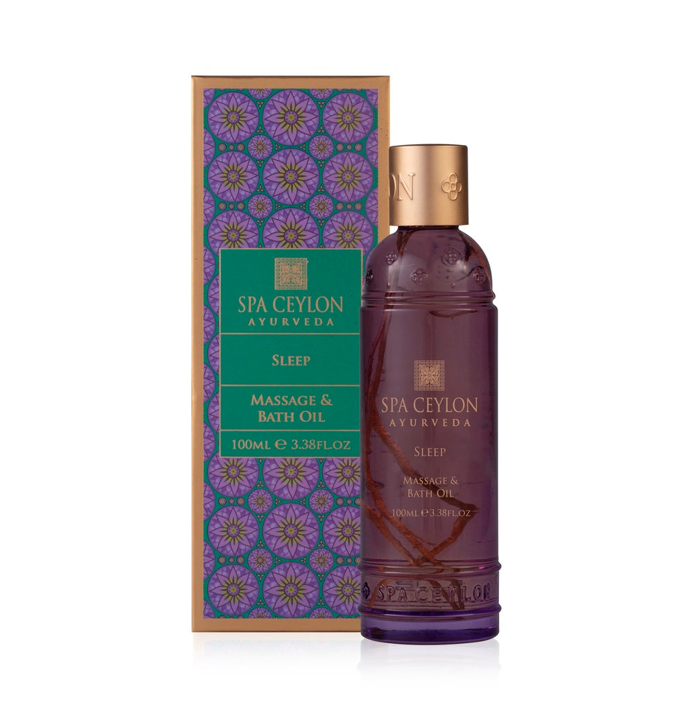 SLEEP - vonios, masažo ir kūno aliejus vakaro ritualui, 100 ml