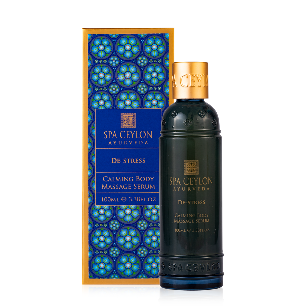 DE-STRESS - raminamasis masažo serumas, 100 ml