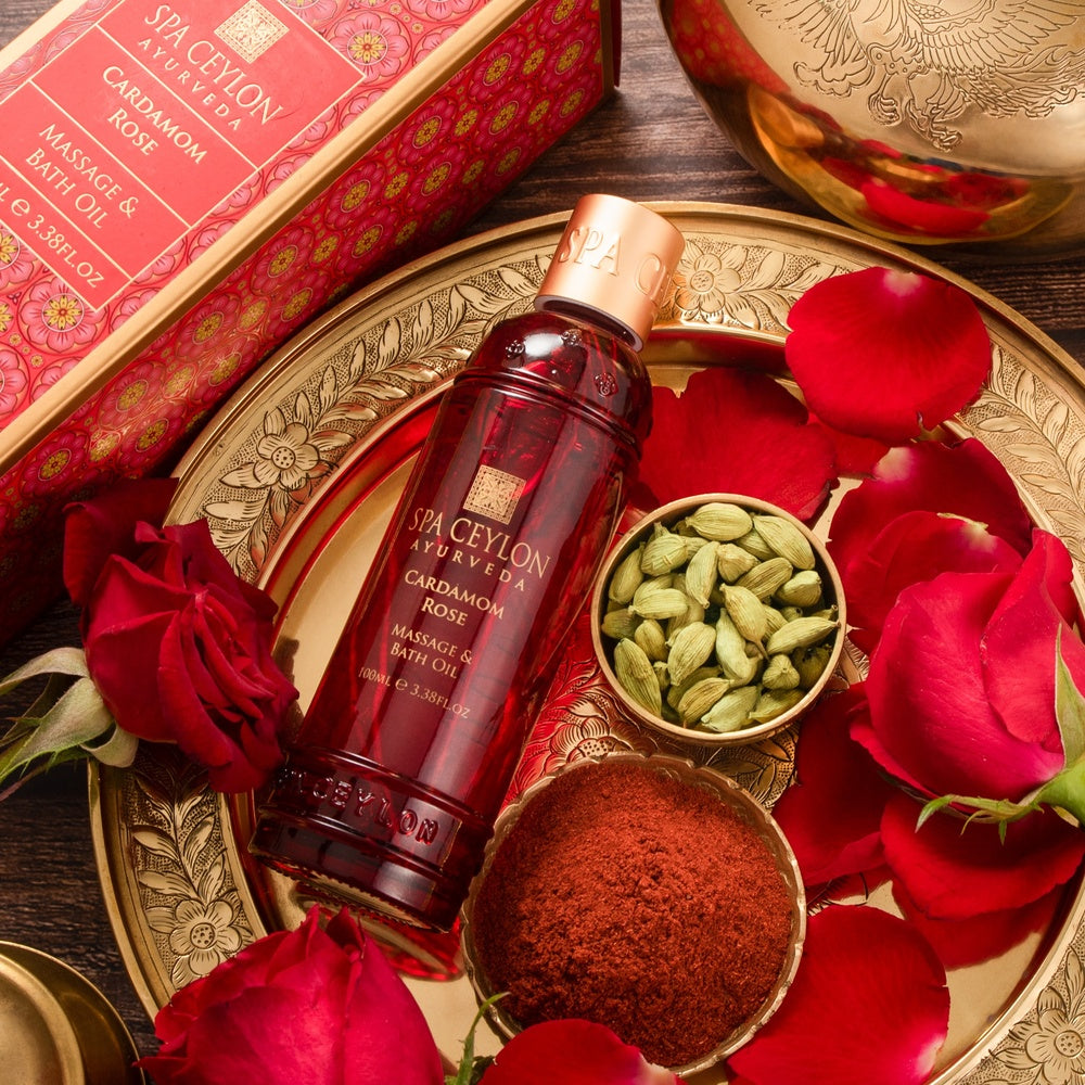 CARDAMOM ROSE - vonios, masažo ir kūno aliejus, 100 ml