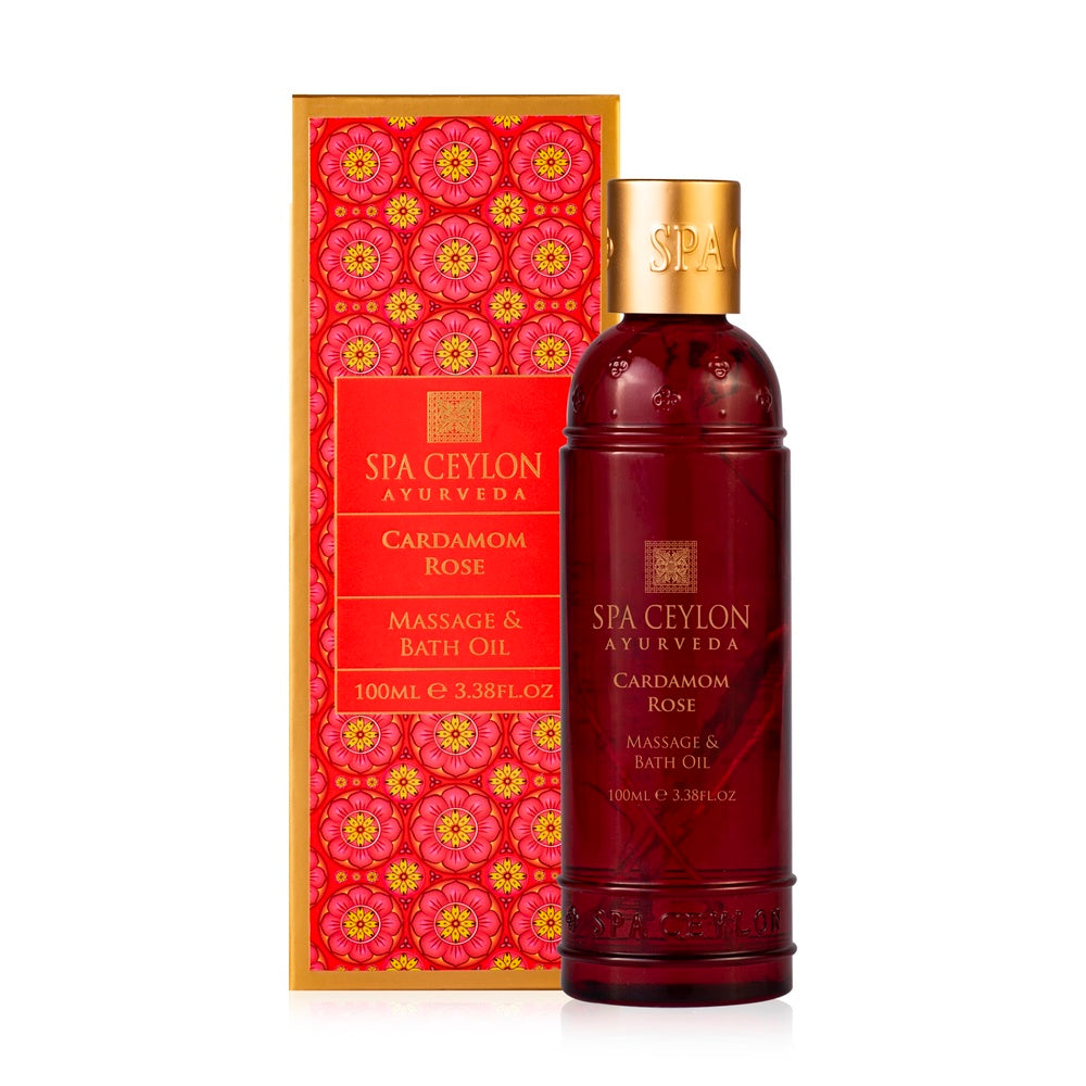CARDAMOM ROSE - vonios, masažo ir kūno aliejus, 100 ml