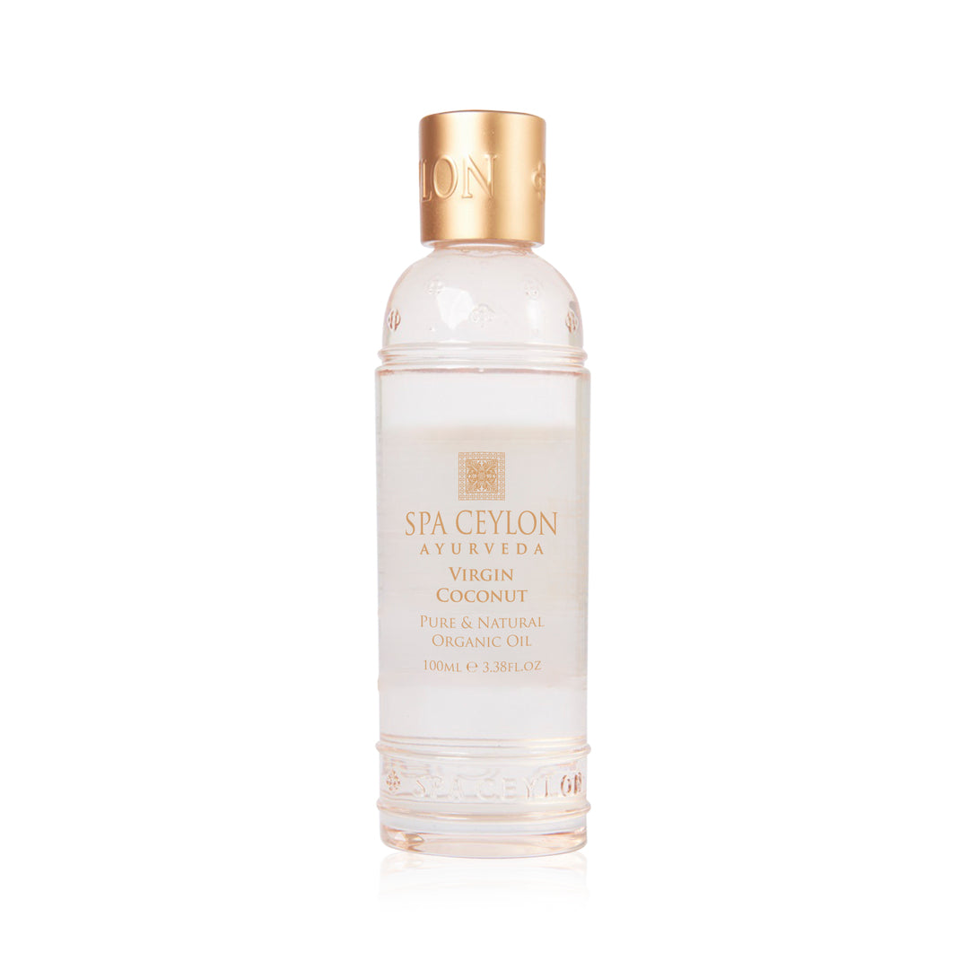 VIRGIN COCONUT - 100 % grynas šaltai spaustas kokosų aliejus, 100 ml
