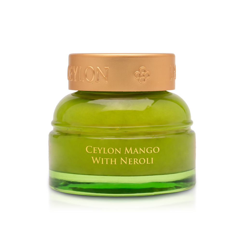 MANGO & NEROLI – maitinamoji naktinė lūpų kaukė su mangų sviestu, 50 g