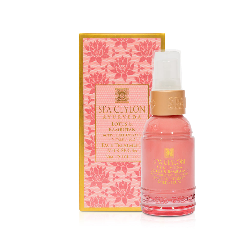 LOTUS & RAMBUTAN - veido serumas jautriai odai, 30 ml