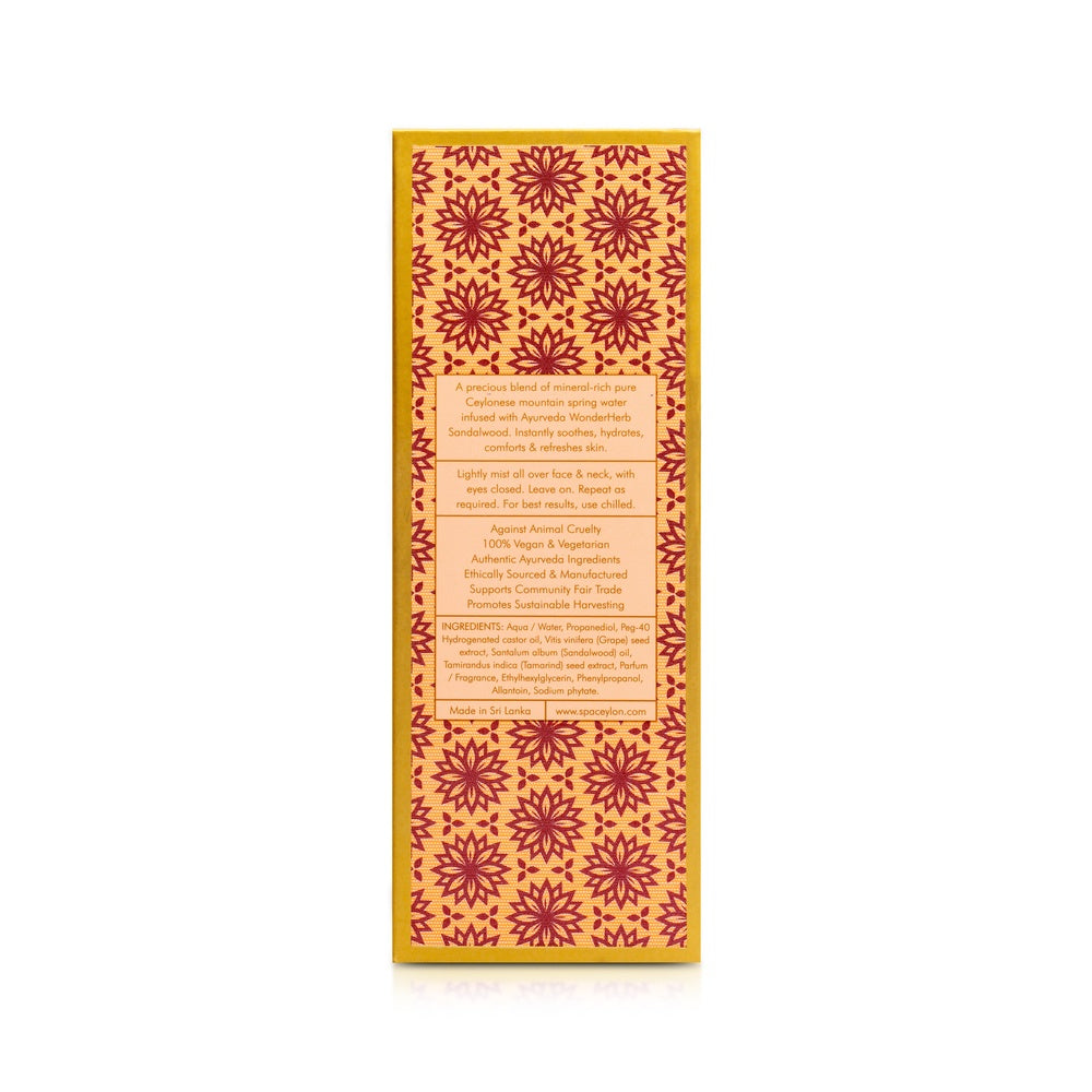 SANDALWOOD - drėkinamoji veido dulksna, 100 ml
