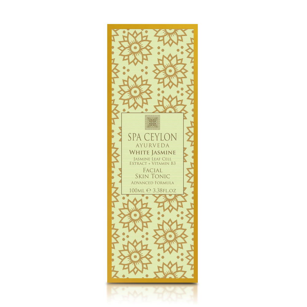 WHITE JASMINE - gaivinamasis veido tonikas su jazminais ir niacinamidu, 100 ml