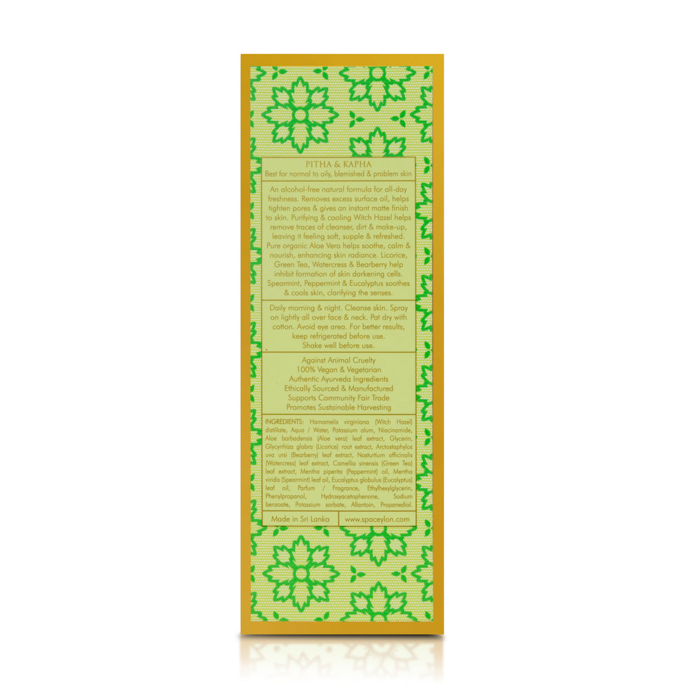 WHITE MINT – balansuojamasis veido tonikas, 100 ml