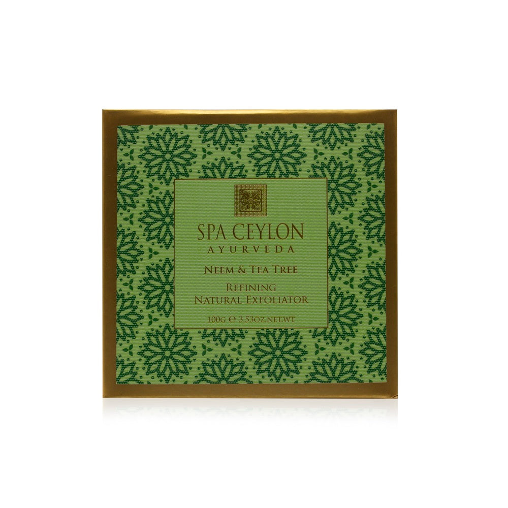 NEEM & TEA TREE - veido šveitiklis su nimbamedžiu ir arbatmedžiu, 100 g