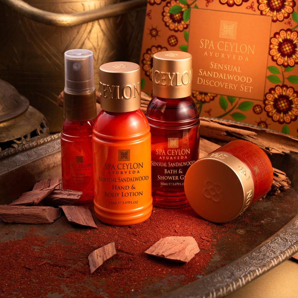 SENSUAL SANDALWOOD - SPA dovanų rinkinys įsižeminimui