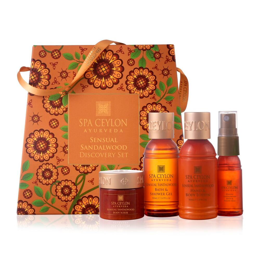 SENSUAL SANDALWOOD - SPA dovanų rinkinys įsižeminimui
