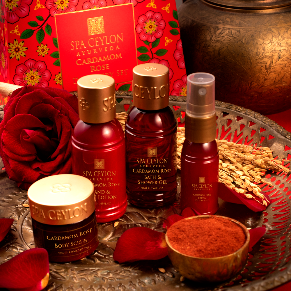 CARDAMOM ROSE -  SPA dovanų rinkinys moters ritualui