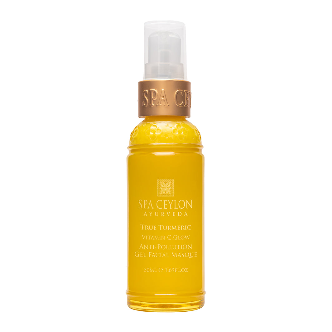 TRUE TURMERIC - gelinė veido kaukė su vitaminu C, 50 ml