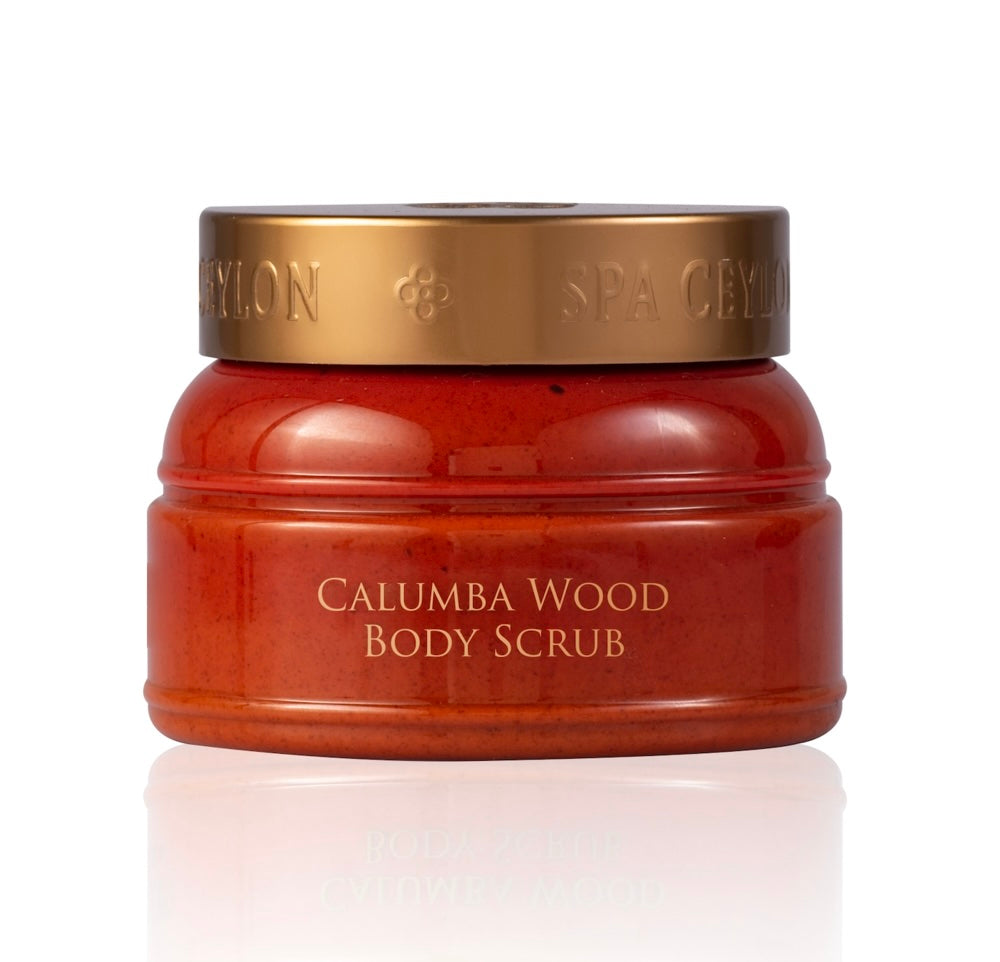 CALUMBA WOOD - kreminis kūno šveitiklis, 200 g