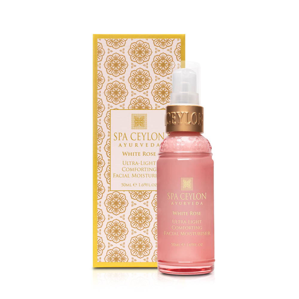 WHITE ROSE - lengvas drėkinamasis veido kremas normaliai ir mišriai odai, 50 ml