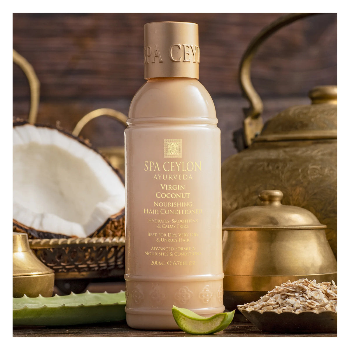 VIRGIN COCONUT – maitinamasis plaukų kondicionierius, 200 ml