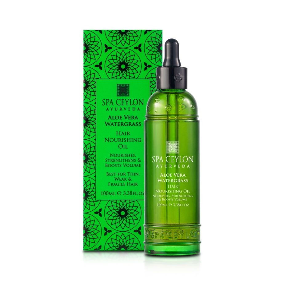 Aloe Vera Watergrass - maitinamasis plaukų aliejus, 100 ml.