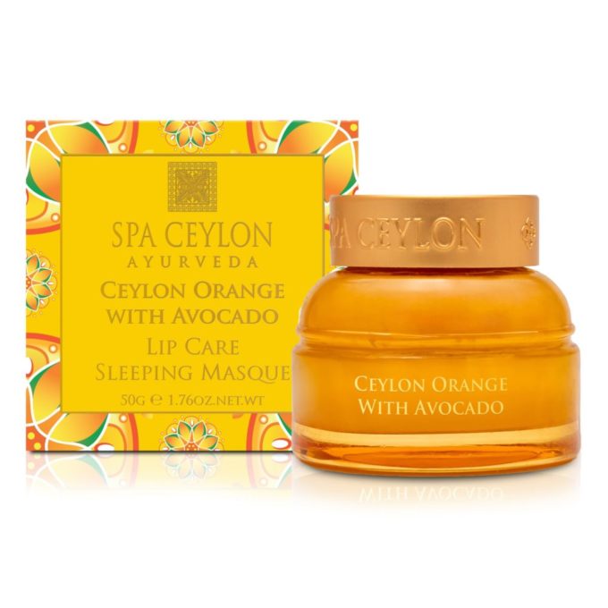 CEYLON ORANGE & AVOCADO – lūpų kaukė, 50 g