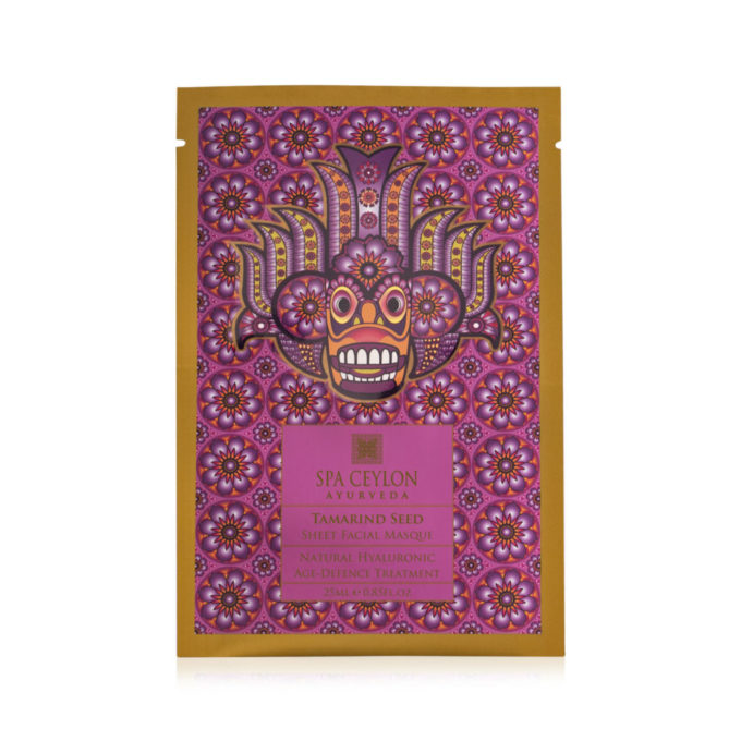 Tamarind Seed - stangrinamoji ir drėkinamoji lakštinė veido kaukė, 25ml