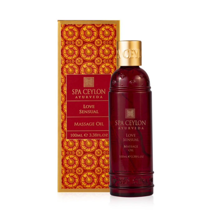 LOVE SENSUAL - masažo aliejus su afrodiziakais, 100ml