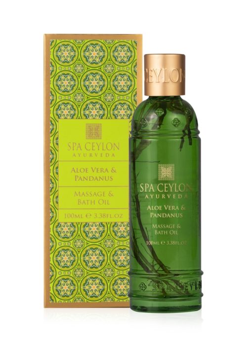 31310_ALOE VERA & PANDANUS - Massage & Bath Oil_30ml_Box with bottle