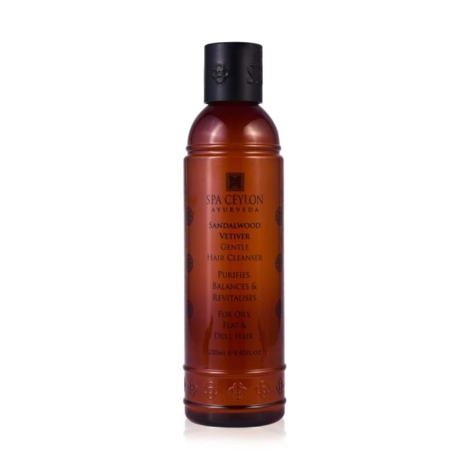 SANDALWOOD VETIVER - šampūnas riebiems plaukams ir skalpui, 250 ml.