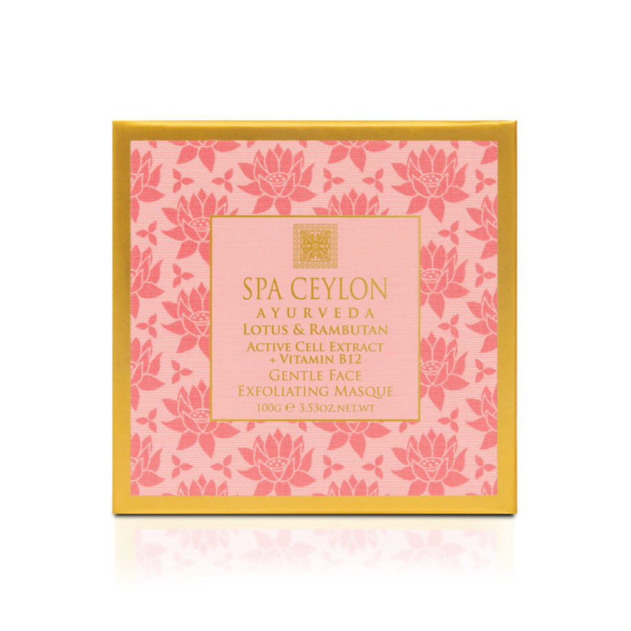 Lotus & Rambutan - švelni eksfolijuojanti drėkinamoji veido kaukė, 100 g - Image 3