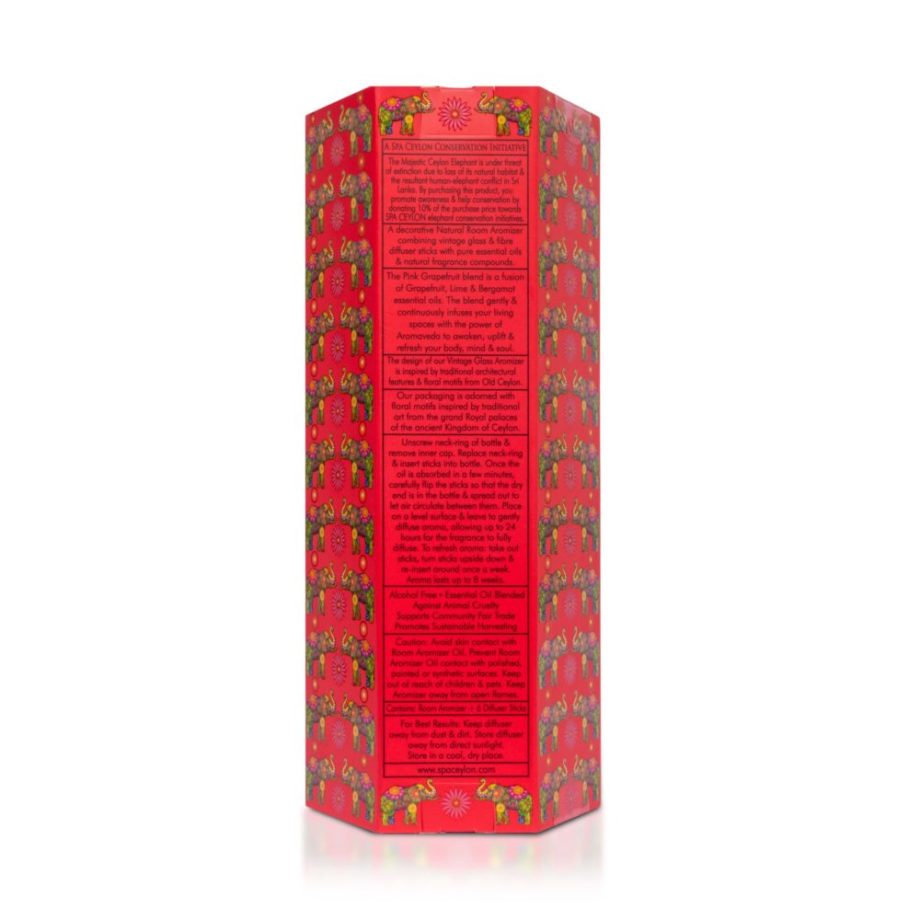 PINK GRAPEFRUIT - natūralus namų kvapas su lazdelėmis, 50ml - Image 4