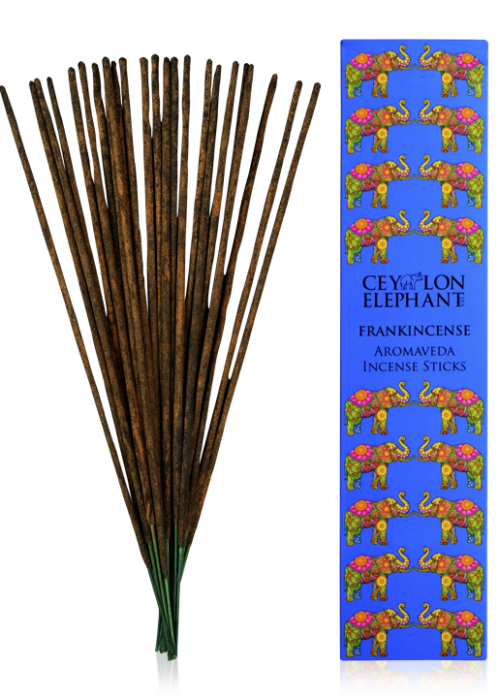 2706 CEYLON FRANKINCENSE KAFFIR LIME - Aroma Veda Incense Sticks (with box)