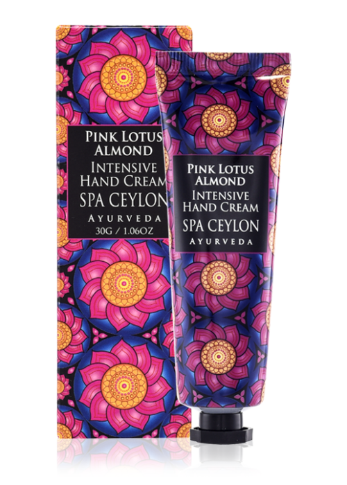 5603 - PINK LOTUS ALMOND - Intensive Hand Cream (with box)