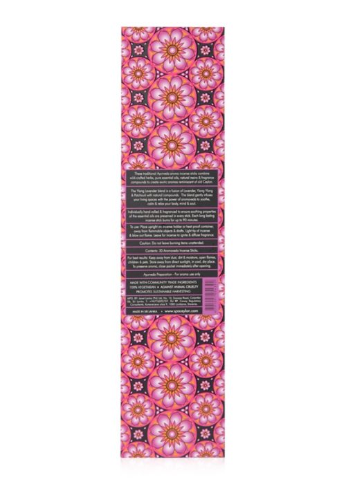 5439_YLANG LAVENDER - AROMAVEDA INCENSE STICK 5439_YLANG LAVENDER - AROMAVEDA INCENSE STICK
