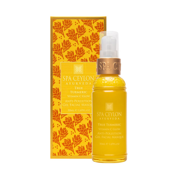 TRUE TURMERIC Vitamin C Glow – gelinė veido kaukė, 50 ml